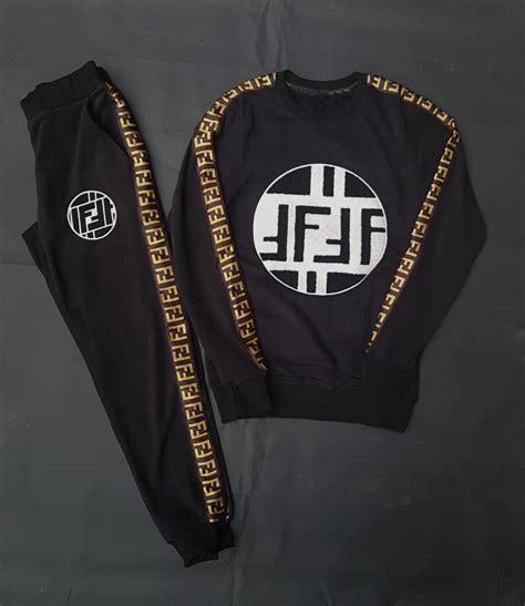 fendi womens tracksuit|fendi tracksuit for ladies.